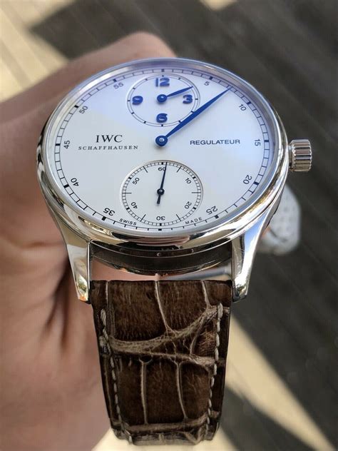 iwc portuguese preço|iwc portuguese regulateur.